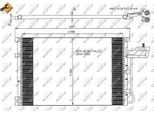 Nrf 35616 - Condensatore Aria Condizionata Oe 30647931 Per C30 (533), C70 Ii Cabriolet (542), S40 Ii (544), V50 (545)