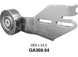 Snr GA359.54 - Oe 5751 26 Puleggia Tenditore, Cinghia A V Per Saxo, 106 Ii