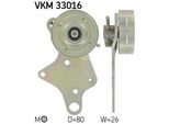 Skf Vkm 33016 - Oe 1281 34 Puleggia Tenditore, Cinghia A V Per Boxer
