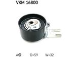 Skf Vkm 16800 - Puleggia Tenditore Oe 30622153, Cinghia Di Distribuzione Per S80 I (184), XC90 I (275)