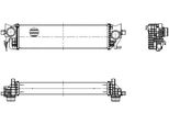 Nrf 309112 - Intercooler Oe 31338306 Per S60 Iii (224), S90 Ii (234), V60 I (155, 157), V60 Ii (225, 227), V90 Ii (235, 236), XC60 Ii (246), XC90 Ii (256)