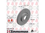 Zimmermann 610.1195.20 - Disco Freno Per C70 I (872, 873), S70 (874), S90 (964), V70 I (875, 876), V90 (965)