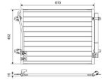 Valeo 814039 - Condensatore Aria Condizionata Oe 3C0820411F Per Cc (358), Passat (365, 362), Passat (3C), Passat Cc (357)
