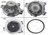 Valeo 506488 - Pompa Dell'acqua Oe 074121004 Per A6 (4A), V70 Ii (285), V70 I (875, 876), S80 I (184), S70 (874), T4