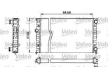 Valeo 730505 - Oe 1H0121253R Radiatore, Raffreddamento Motore Per Golf Iii (1H), Golf Cabriolet (1E), Vento (1H)