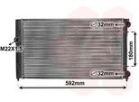 Van Wezel 58002099 - Oe 1H0121253R Radiatore, Raffreddamento Motore Per Golf Iii (1H), Golf Cabriolet (1E), Vento (1H)