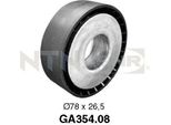 Snr GA354.08 - Oe 074145278C Puleggia Tenditore, Cinghia A V Per T4