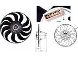 Nrf 47641 - Ventola Radiatore Oe 1H0959455AD Per Golf Iii (1H), Golf Cabriolet (1E), Vento (1H)