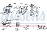 Nissens 93606 - Turbolader Oe 172010R060 Per Auris (E15), Avensis (T27), Rav 4 Iii (A3), Rav 4 Iv (A4), Verso (R2)