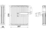 Mahle Ae 27 000P - Evaporatore Oe 32226176, Impianto Di Climatizzazione Per XC40 (536)
