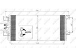 Nrf 35140 - Condensatore Aria Condizionata Oe 701820413 Per T4