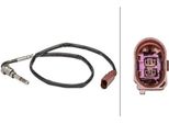 Hella 6PT 358 181-011 - Oe 03L906088BA Sensore Temperatura Gas Di Scarico Per Tiguan (5N)