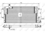 Nrf 35534 - Condensatore Aria Condizionata Oe 3A0820413 Per Passat (35I)
