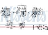 Nissens 93544 - Turbocompressore Oe 1720130140 Per Hilux