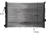 Mahle Cr 507 000S - Oe 3A0121253 Radiatore, Raffreddamento Motore Per Passat (35I)
