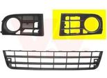 Van Wezel 5894597 - Griglia Di Ventilazione Oe 1K0853665C, Sinistra Per Golf V (1K)