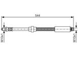 Bosch 1 987 476 559 - Oe 4806 63 Tubo Freno Per 306