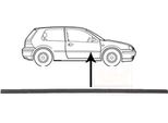 Van Wezel 5888428 - Oe 1J3 853 516 C B41 Modanatura Anteriore Destra Per Golf Iv (1J)