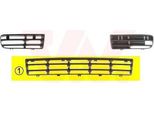 Van Wezel 5888590 - Oe 1J0853677DB41 Griglia Di Ventilazione Anteriore Per Golf Iv (1J)
