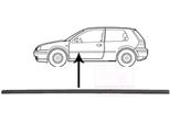 Van Wezel 5888427 - Oe 1J3 853 515 C B41 Modanatura Anteriore Sinistra Per Golf Iv (1J)