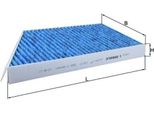 Mahle Lao 57 - Oe 6447 Pe Filtro Aria Abitacolo Per 206 Cc (2D), 206 (2A/C), 206 (2E/K), 206 Sw (2E/K), 206 Van, 206+