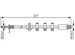 Bosch 1 987 476 809 - Oe 4806 79 Tubo Freno Per 406