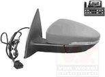 Van Wezel 5891807 Specchietto Esterno Specchietto Laterale Sinistro Per Vw Eos (1F7, 1F8) Asferico Riscaldato Primerizzato