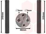 Van Wezel 5800D073 - Oe 7D0820191 Essiccatore Aria Condizionata Per T4