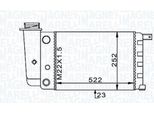 Magneti Marelli 350213101000 - Oe 5998952 Radiatore, Raffreddamento Motore Per Panda