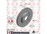 Zimmermann 610.3706.20 - Disco Freno Per S60 I (384), V70 Ii (285), XC90 I (275)