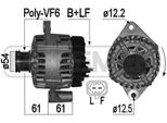Era 209138A - Alternatore Oe 09 551 5964 Per Insignia A (G09), Zafira Tourer C, Astra J, Cascada (W13)