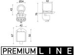 Mahle Cfr 2 000P - Resistenza Serie Oe 1341134, Ventola Radiatore Per Corsa D (S07)