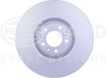 Hella 8DD 355 120-511 - Disco Freno Oe 4249F9 Per Rcz