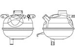 Mahle Crt 7 000S - Serbatoio Di Espansione Oe 09129478 Per Tigra (S93)