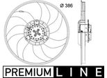 Mahle Cff 399 000P - Ventola Radiatore Oe 1341121 Per Adam, Corsa D (S07), Corsa E (X15)