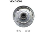 Skf Vkm 36006 - Oe 77 00 851 321 Puleggia Folle, Cinghia A V Per Clio I, Espace Iii (Je), Laguna I, Megane I, Megane Scenic, Safrane Ii (B54)