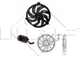 Nrf 47323 - Ventola Radiatore Oe 1253C5 Per 206 (2A/C), 206 (2E/K), 206 Sw (2E/K), 206 Van, 206 Cc (2D)