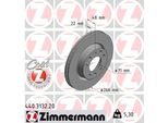 Zimmermann 440.3132.20 - Disco Freno Per 308 Ii, 308 Sw Ii