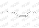 Tubo Di Scarico Walker 10942 Per Peugeot Bipper (Aa_) Bipper Tepee 1220Mm