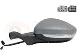 Van Wezel 4034817 Specchietto Esterno Specchietto Laterale Sinistro Adatto Per Peugeot 208 I Hatchback (Ca, Cc) Convesso Riscaldato Primerizzato