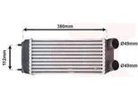 Van Wezel 40004294 - Intercooler Oe 0384 H1 Per 206 (2A/C), 206 Sw (2E/K)
