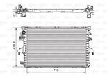 Valeo 701654 - Oe 7E0121253A Radiatore, Raffreddamento Motore Per T5