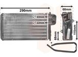 Van Wezel 40006100 - Oe 644858 Scambiatore Di Calore, Riscaldatore Per 405 Ii