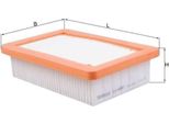 Mahle Lx 4067 - Filtro Aria Oe 2810900901 Per Twingo Iii (Bc), Fortwo (453), Fortwo Cabriolet (453), Forfour (453)