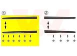 Van Wezel Modanatura Per Porta Anteriore Sinistra Modanatura Adatta Per Peugeot 206 Hatchback (2A/C) 4028423