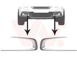 Van Wezel Set Di Modanature / Protezione Paraurti Anteriore Sinistro Destro 4075598 Adatto A Peugeot 2008 Estate (Cu)