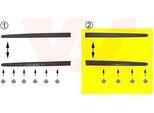 Van Wezel 4028426 - Oe 8546E7 Modanatura Posteriore Destra Per 206 (2A/C), 206 Sw (2E/K), 206 Van, 206+