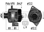 Era 209123A - Alternatore Oe 1204623 Per Malibu (V300), Cruze (J300), Zafira Tourer C, Insignia A (G09), Cascada (W13), Astra J
