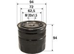 Valeo 586026 - Filtro Olio Oe 97049708 Per Trafic (P, T, V), Safrane Ii (B54), Safrane I (B54), Laguna I, Espace Iii (Je), Espace Ii (J), S40 I (644), V40 (645)