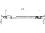 Bosch 1 987 476 032 - Oe 9120710 Blocchetto Per Vel Satis (BJ0), Trafic (P, T, V)